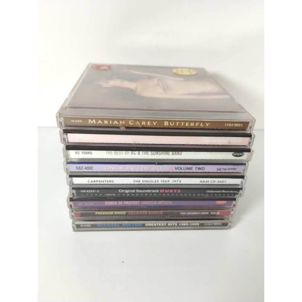 Lot Of‎ 9 Various Artists Pop Rock Cds MULTIPLE GENRES-READ